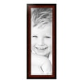 thumbnail image 2 of ArtToFrames 9" x 27" Honors Mahogany with Black Picture Frame, 9x27 inch Brown Wood Poster Frame (WOM-5154), 2 of 7