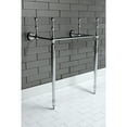 thumbnail image 2 of Fauceture VPB2215331 Brass Console Sink Legs, Polished Chrome, 2 of 6