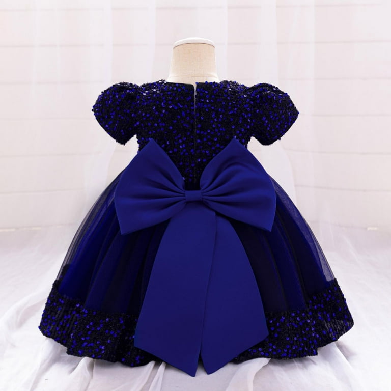 3t blue dress Little Bitty blue and white checkered dress size 3T 100% cotton