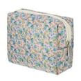 thumbnail image 1 of 1 Pc Bolsa de Cosméticos Portátil de Peonía para Vacaciones y Viajes de Negocios Rosa Claro de Poliéster, 1 of 3