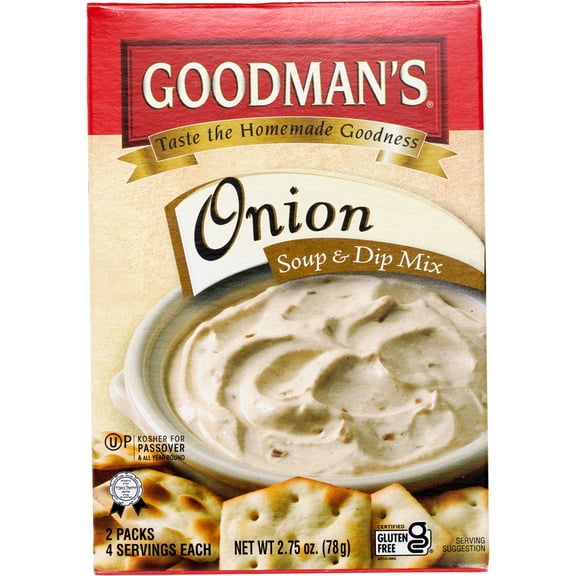 Goodman's Onion Dry Soup & Dip Mix, 2.75oz