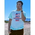 thumbnail image 2 of 4Th July Independence Day. Tie Dye Cyclone Men -Image by Shutterstock, Male XX-Large, 2 of 4