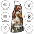 thumbnail image 5 of Kdxio Cartoon Scottish Duck Apron with Pockets Adjustable Kitchen Aprons for Men Women Waterproof Aprons for Cooking,Drawing,Crafting, Baking Household Cleaning, 5 of 5