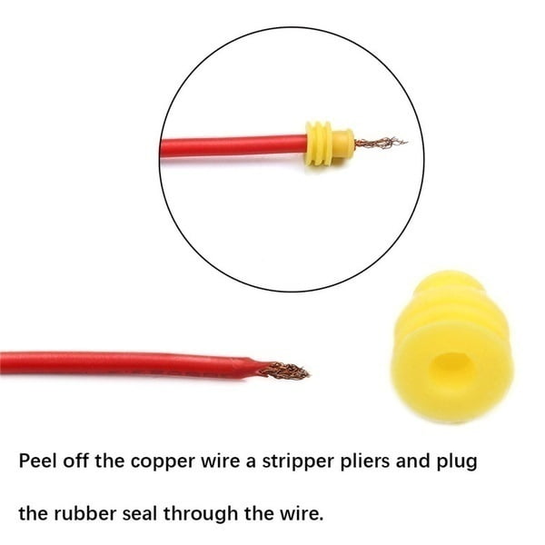 26Sets Waterproof Car Auto Electrical Wire Connector Plug 1-4 Pin Way Plug Kits