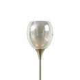 thumbnail image 5 of Pemberly Row Iron Metal Floor Lamp with Glass Shade in Antique Brass, 5 of 8