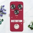 thumbnail image 1 of HEALEEP True Bypass Pédale d'Effets de Guitare Rouge Alimentée par Adaptateur avec Indicateur LED, 1 of 8