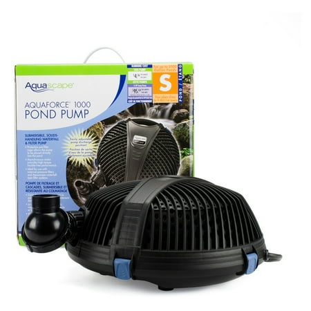 - Aquascape AquaForce 1000 GPH Waterfall and Filter Pump