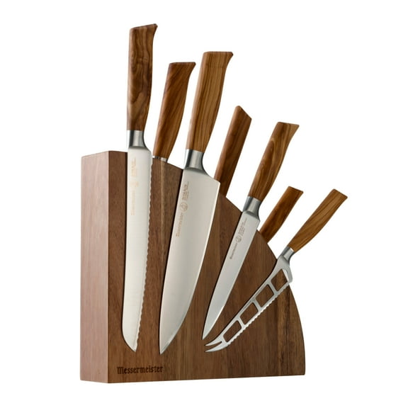 Messermeister Oliva Elite 8-Piece Magnet Block Set