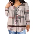 thumbnail image 2 of Dyegold Plus Size Summer Outfits Ladies Fall Tops For Women Plus Size Tunic Tops For Women Cotton Linen Fall Fashion 2023 ​Trendy Tunic Tops ​Plus Size Cotton Tops For Women ​Free Shipping, 2 of 6