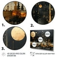 thumbnail image 3 of Designart "composition Constellations II" Abstract Collages Metal Wall Decor Set, 3 of 5