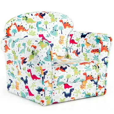 Barara King Kids Sofa, Armrest Chair Couch Lounge,Household Toddler Furnishings Children Armrest Cute Lovely Single Sofa