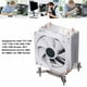 thumbnail image 3 of Ventilador De Refrigeración De CPU, Enfriador De Aire De CPU Con Rodamiento Hidráulico, 2 Tubos De Calor De 3 Pines Para Placa Base 2011, 3 of 7