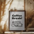 thumbnail image 6 of Coffee Break Framed Art Modern Wall Decor, 6 of 15