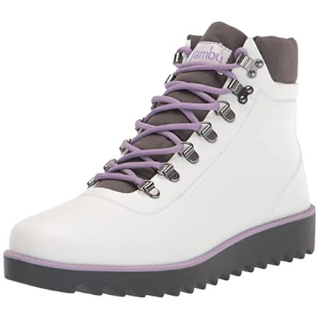 

Jambu Women s Rainey Hiker Waterproof Rain Boot Ice/Lilac 8.5