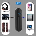thumbnail image 2 of Konnek Stein Bluetooth Transmitter Receiver 2 in 1 Wireless 3.5mm Bluetooth Adapter Aux Bluetooth Audio Car Adapter Compatible with TV Car Home Stereo System Headphones, 2 of 9