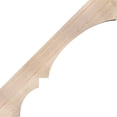 thumbnail image 3 of 5 1/2"W x 40"D x 40"H Balboa Smooth Knee Brace, Douglas Fir, 3 of 4