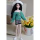 thumbnail image 2 of Trajes de Invierno de Piezas Hechos , Suéter de Punto Y Pantalones de Lana, Pantalones para de Muñeca de de Moda de CUTICAT Trajes De Invierno De Muñecas, 2 of 8