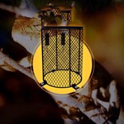 RENACLIPY Black Metal Heat Lamp for Reptile Terrariums with Protective Lampshade, 1 Pack Heating Bulb for Pets