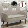 thumbnail image 4 of Convenience Concepts Designs4Comfort Garbo Entryway Storage Bench, 4 of 7