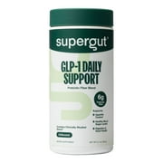 Supergut GLP-1 Daily Support Unflavored Prebiotic Fiber Blend for Metabolism Support & Digestive Health, 5.7oz, 20 Servings