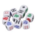 thumbnail image 2 of Juego de dados Bling Bling 20 piezas dados de esquinas redondas de 6 lados, 2 of 12