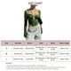 thumbnail image 5 of Top corto de manga larga para mujer, Top plisado con escote en el pecho, Top de verano con cuello Halter a la moda para citas y compras, 5 of 7