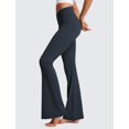thumbnail image 3 of Pantalones CRZ YOGA Butterluxe tiro alto con cruzado en V y pierna acampanada 84 cm, 3 of 4