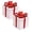 O349 White1 5.9x5.9" 2Pack, variant on 2Pcs Extra Large Gift Box White Gift Boxes with Lid for Large Gifts for Birthday Surprise, Special Occasions, Christmas Celebrations Happy 2026!