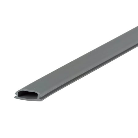 M-D Building Products 13524 1-1/4 in. x 3/4 in. x 36 in. Gray Vinyl Replacement Insert for Adjustable Aluminum Threshold