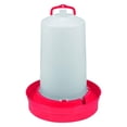 thumbnail image 1 of Little Giant Abreuvoir à Base Profonde pour Volailles et Oiseaux, 3 Gallons, Rouge, 1 of 3