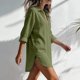 thumbnail image 4 of Neewe Womens Button Down Shirts Cotton Blend Dressy Shirts Long Sleeve Work Blouses Collared Tops Tunics with Pocket, 4 of 6
