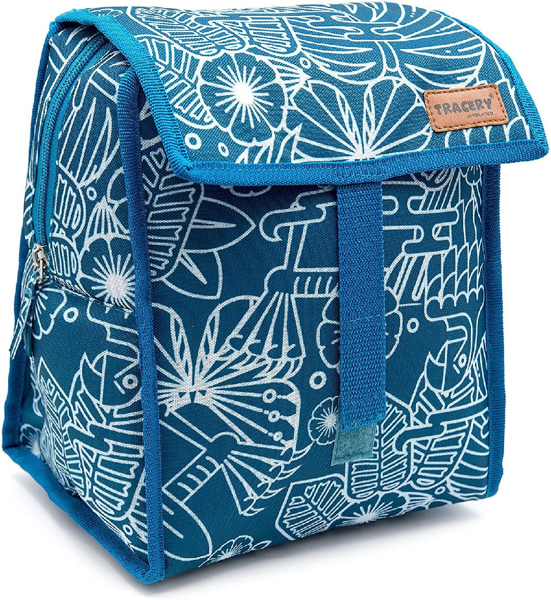 9 Can Lunch Bag Reusable Multipal Uses Folding Padded Tote Bag with Zip