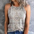thumbnail image 2 of Mujeres Sexy Gradiente Sin Mangas Yoga Camisetas Verano Loose Fit Athletic Pullover Chaleco Fridja qr220, 2 of 6
