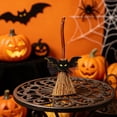 thumbnail image 4 of Halloween Witches Broom, Colorful Witch Broomstick Flying Stick Props Plastic Broom Witch Costume Accessories, Party Supplies, 4 of 6