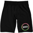 thumbnail image 7 of Wicked Part 1 Circle Logo Adult Black Sleep Pajama Shorts-XXL, 7 of 7