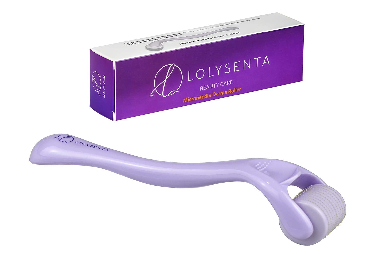 Derma Roller 0.25mm, Titanium Microneedle Roller for Face