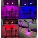 thumbnail image 5 of Luz de cultivo para plantas, 156 luces LED de espectro completo para cultivo de plantas de interior, luz de cultivo de 2 cabezales con temporizador de 4/8/12 h, 3 modos de iluminación, 5 niveles de at, 5 of 5