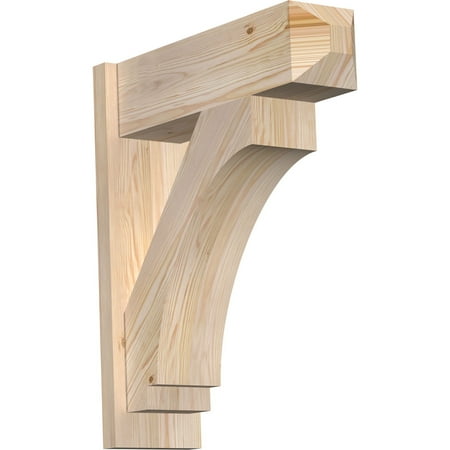 

7 1/2 W x 24 D x 28 H Imperial Smooth Craftsman Outlooker Douglas Fir