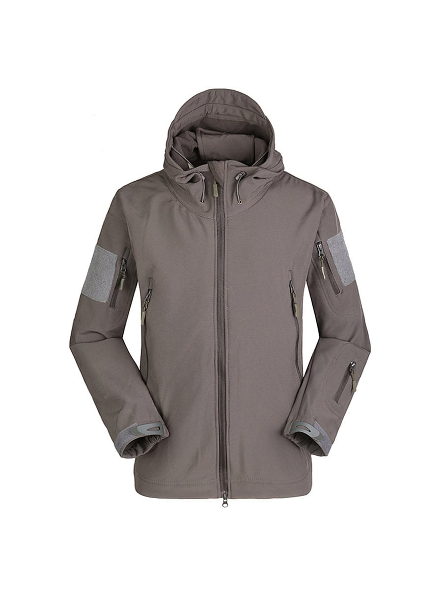 Military Tactical Men Jacket Shark Skin Soft Shell Waterproof Windproof Windbreaker Jacket Wear-resisting Keep Warm Coat by