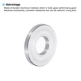 thumbnail image 4 of M8 Aluminum Spacers, 12 Pcs Metal Spacers Aluminum 8.5mm ID x 20mm OD x 2.5mm L Aluminum Spacer Screw Standoff Round for 5/16 or M8 Screw Bolts, 4 of 5