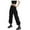 Black, variant on Plus Size Cargo Pants for Women High Waisted Hiking Pants Lightweight Juniors Cargos with Multi Pockets