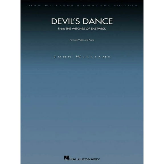 DEVIL'S DANCE FROM THE WITCHES OF EASTWICK SOLO VIOLIN & PIANO