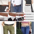 thumbnail image 3 of ZheElen Ceinture Élastique Tressée Ajustable Extensible, 3 of 6