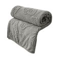 thumbnail image 2 of Summer Ice Blanket Comfortable Cooler Quilt With Double Cold Effect Absorbs Heat Quickly Cool Down For Night Sweats Hot Sleepers All Seasons Summer Blanket(27.56"×39.37",Gray), 2 of 3