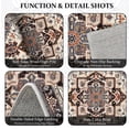 thumbnail image 6 of TECHVIDA Kitchen Rugs 3 Piece Set,Non Slip Machine Washable Kitchen Mats,Boho Vintage Abstract Kitchen Carpet for Farmhouse Living Room Hallway, 6 of 10
