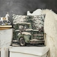 thumbnail image 2 of YINGXI AnyDesign Christmas Throw Pillow Covers Sage Pillow Case Decorative Cushion Case for Home Office Room Couch Sofa 20x20in, 2 of 5