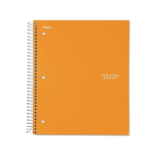 Trend Wirebound Notebook 3 Subjects, Medium/College Rule, Assorted Color Covers, 11 x 8.5, 150 Sheets