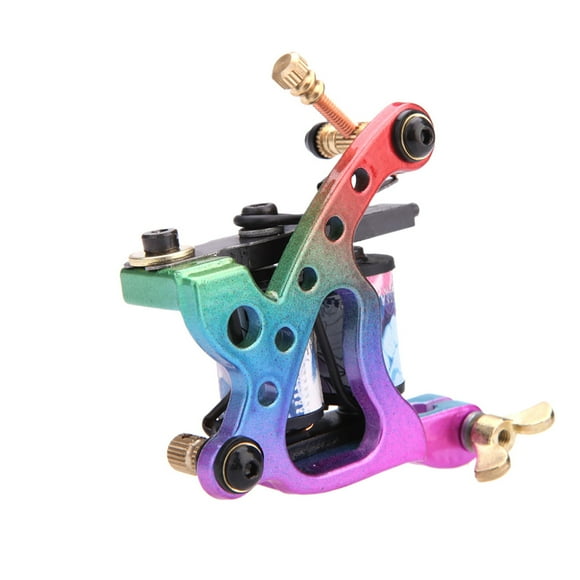 New Pro Machine Gun Shader Liner 10 Wrap Coils Free Spring Multicolour