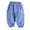 style-01 Blue, variant on Gubotare Kids Harem Pants Toddler Kids Baggy Striped Linen Joggers Lightweight Casual Elastic Waist Loose Lounge Pants for Boys Girls 12 18 Months (Yellow,12-18 Months)