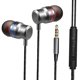 thumbnail image 5 of Auriculares intrauditivos deportivos con aislamiento de ruido de graves y control de y micrófono integra - Plata, 5 of 10